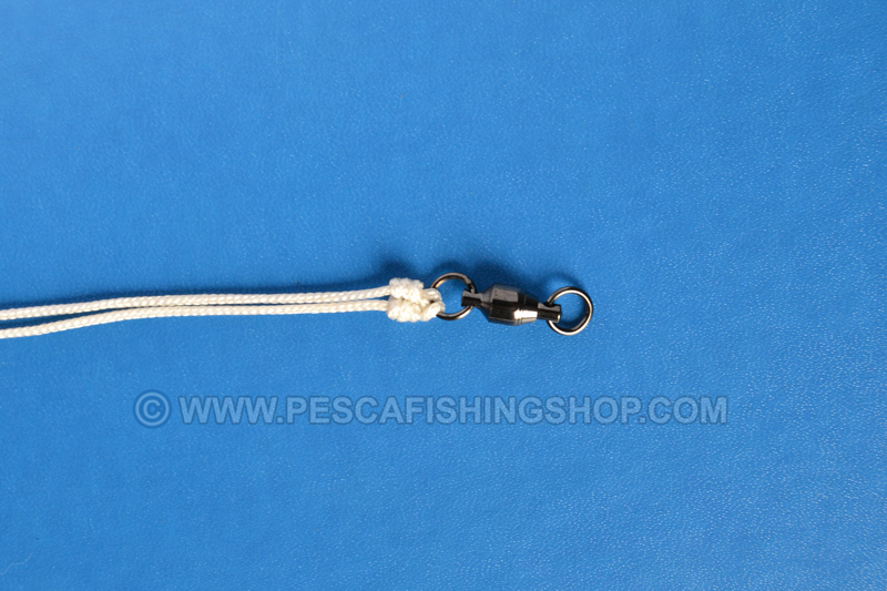 Nodo offshore swivel per il raddoppio della lenza da pesca