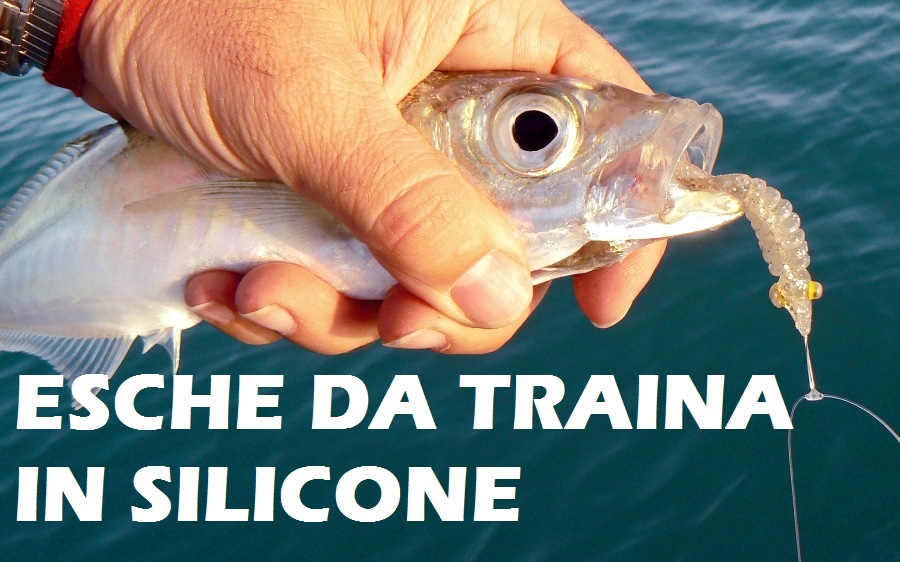 Shad e esche da pesca a traina in silicone - Pesca Fishing Shop